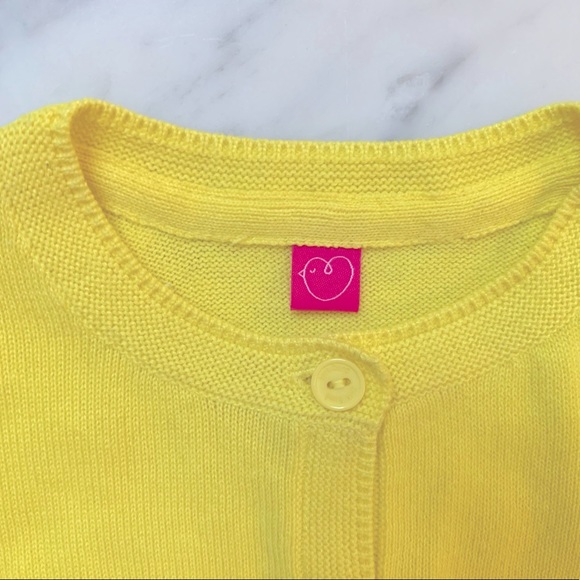 Little Bird Yellow Cardigan 12 - 18 Months - Picture 3 of 6